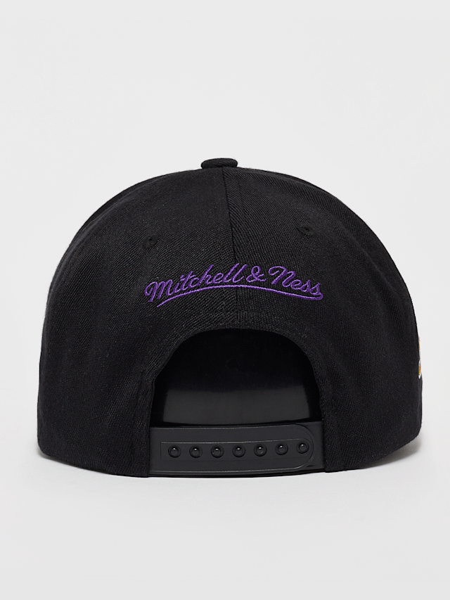 Mitchell & Ness, Custom Patch Classic Red NBA Los Angeles Lakers, black, Image 2 of 5