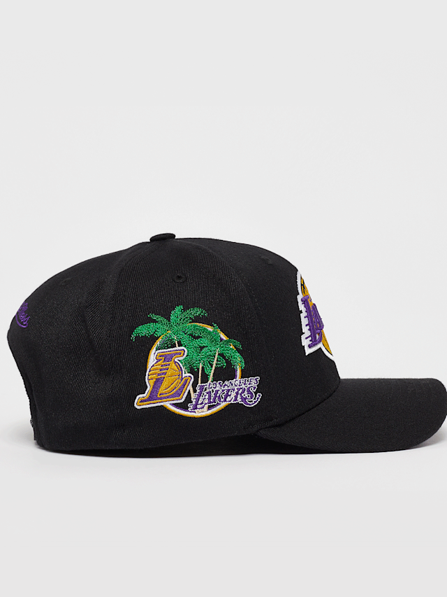 Mitchell & Ness, Custom Patch Classic Red NBA Los Angeles Lakers, black, Image 3 of 5