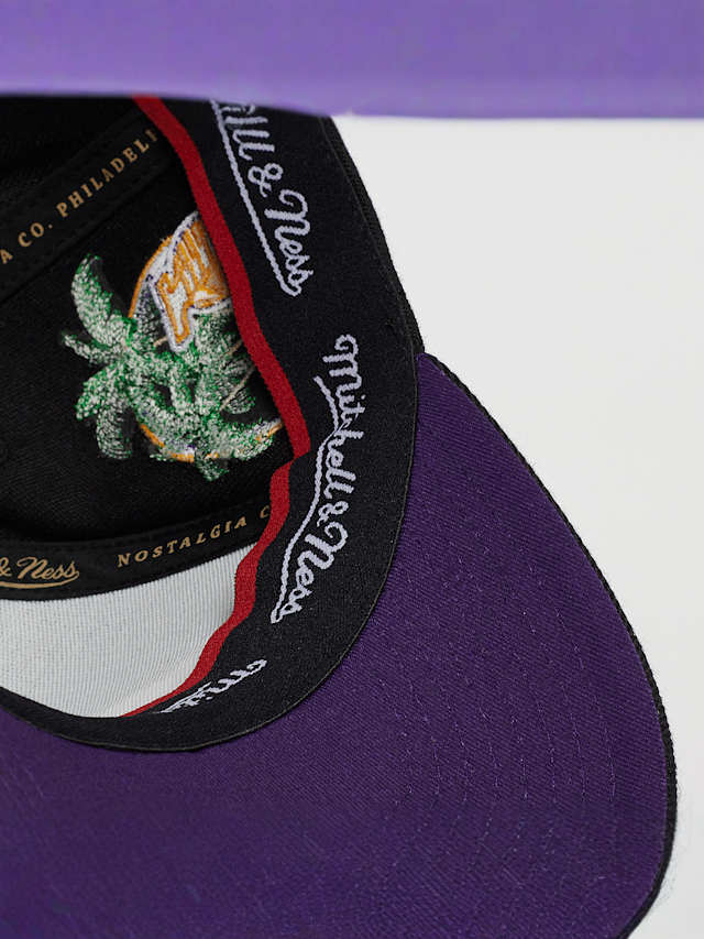 Mitchell & Ness, Custom Patch Classic Red NBA Los Angeles Lakers, black, Image 5 of 5