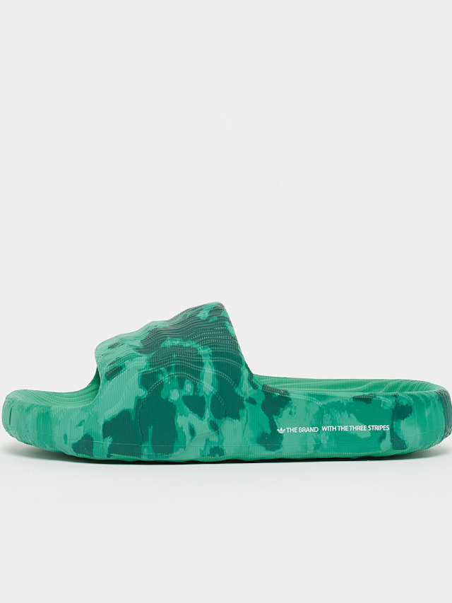 adidas Originals, Adilette 22 Slides, green, Image 1 of 7