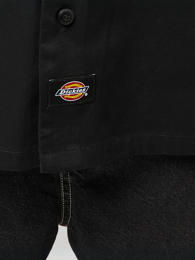 Dickies, Lewistown Longsleeve Shirt, black, Image 5 of 6