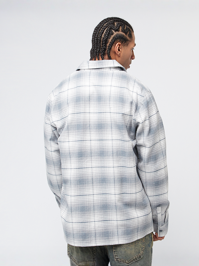 Dickies, FOREST CHECK SHIRT cypress, blue, Image 2 of 4