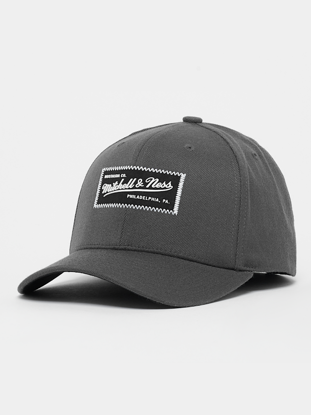 Mitchell & Ness, Rubber Patch Classic Red Own Brand, grey, Image 1 of 4