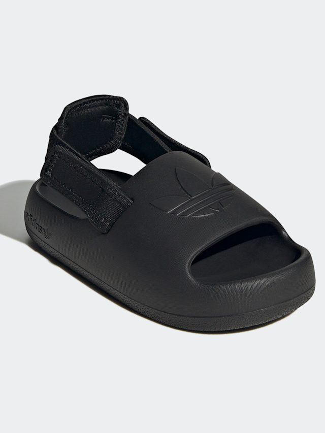 adidas Originals, Adifom Adilette Kids Slides (GS), black, Image 3 of 8