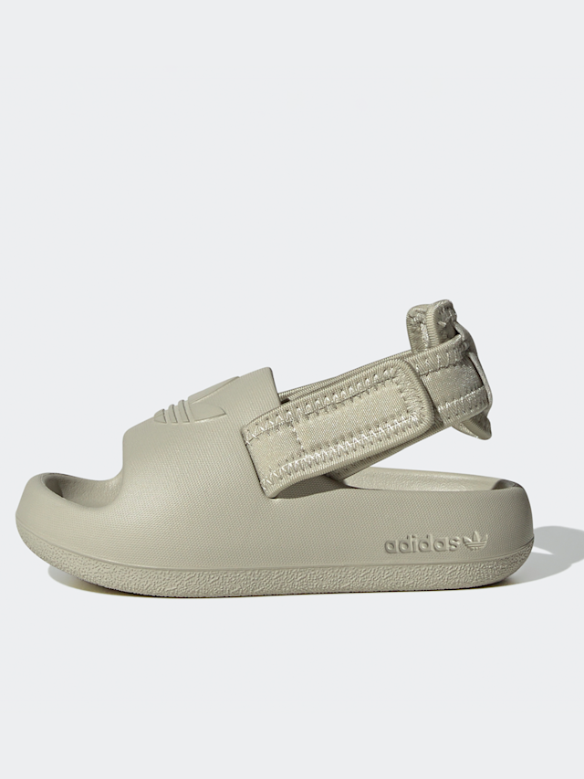 adidas Originals, Adifom Adilette Kids Slides (GS), grey, Image 1 of 8
