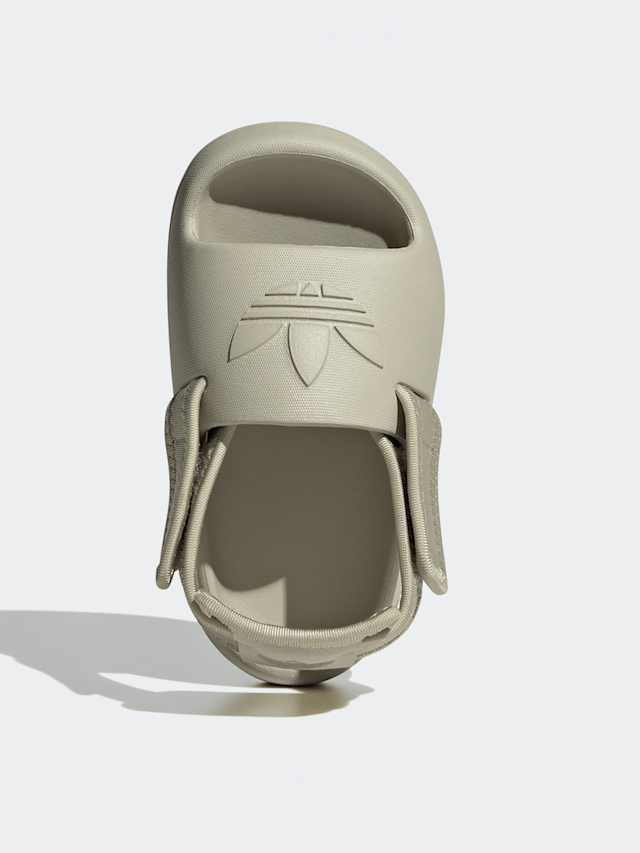 adidas Originals, Adifom Adilette Kids Slides (GS), grey, Image 6 of 8