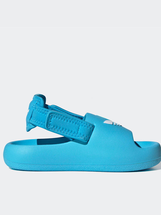 adidas Originals, Adifom Adilette Kids Slides (GS), blue, Image 2 of 8