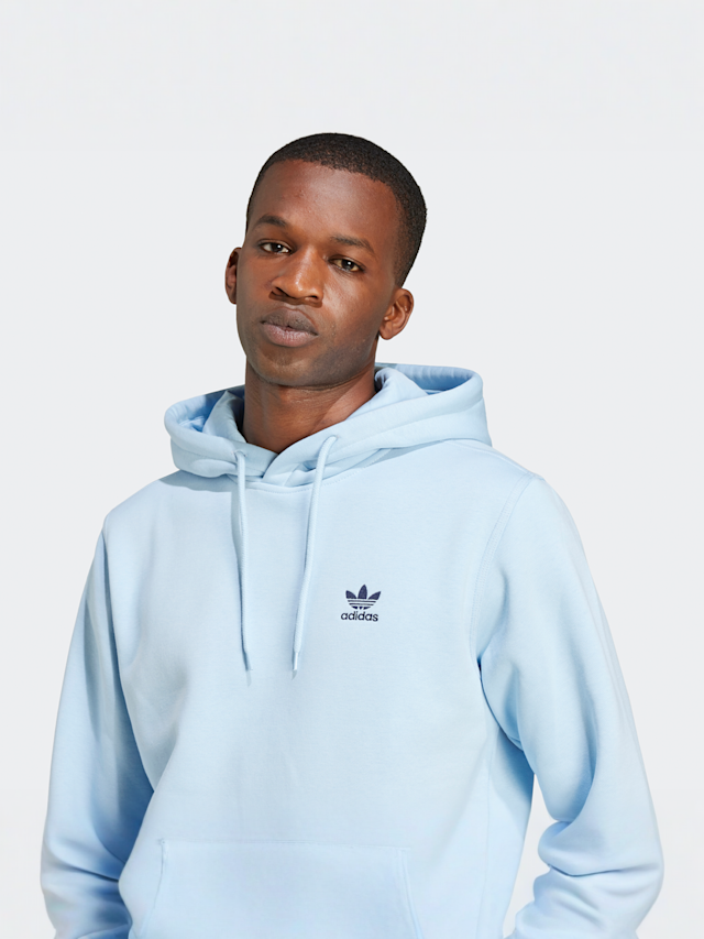 adidas Originals, Essentials Hoodie, blue, Image 3 of 5