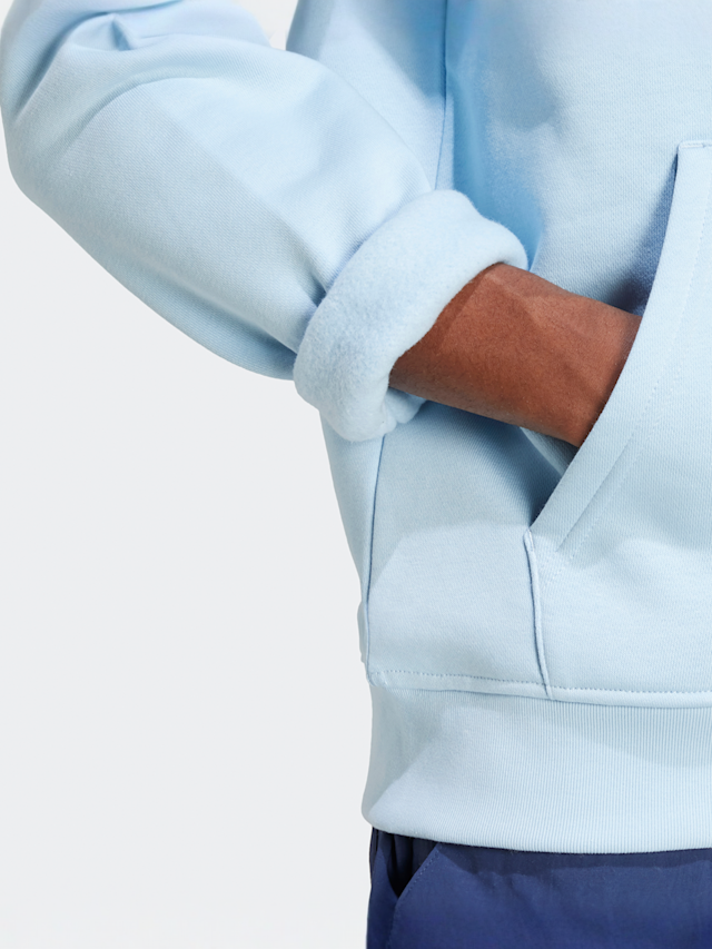 adidas Originals, Essentials Hoodie, blue, Image 4 of 5