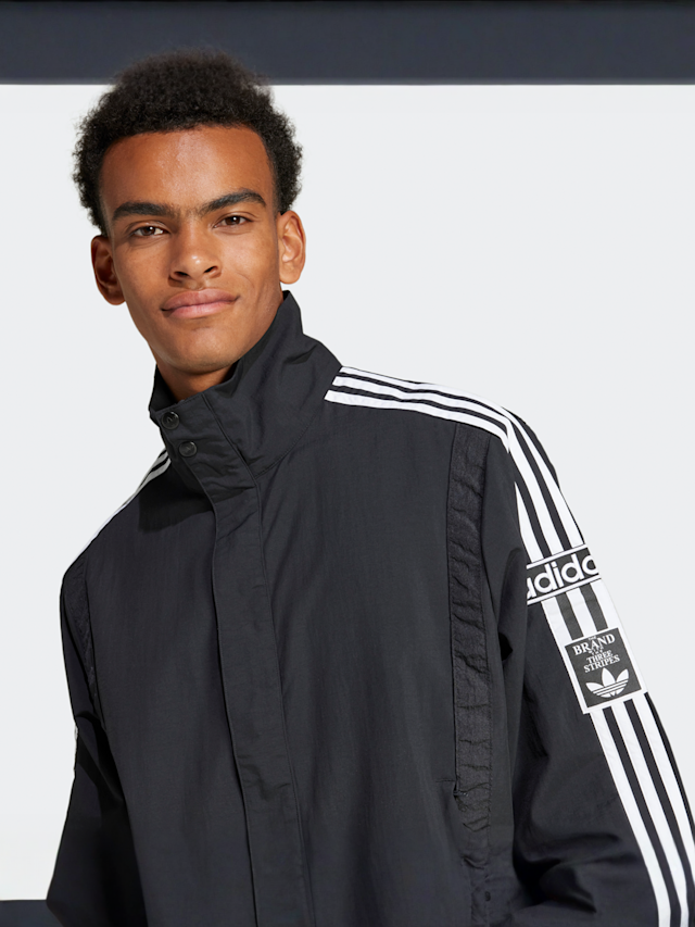 adidas Originals, Adibreak Woven Track Jacket, black, Image 3 of 5