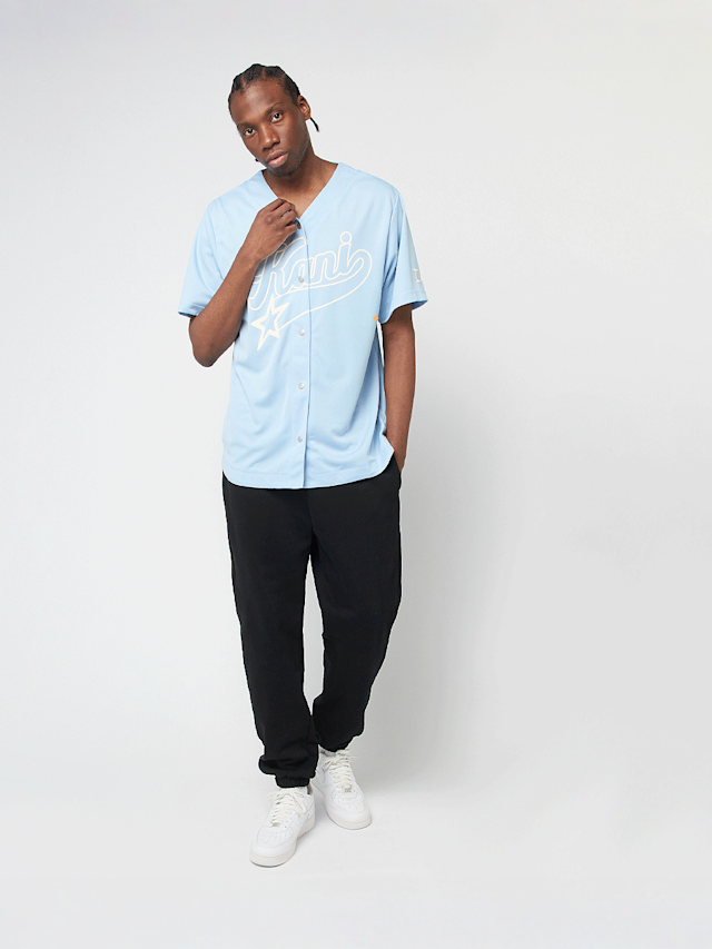 Karl Kani, Kani Varsity Star Baseball Shirt, blue, Image 5 of 5