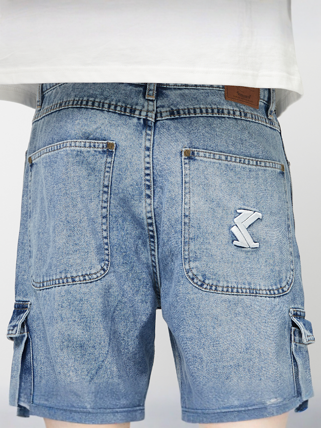 Karl Kani, OG Sidepocket Baggy Denim Vintage, blue, Image 6 of 7