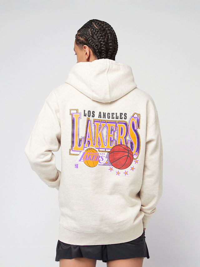 Mitchell & Ness, NBA Slammin Hoodie Los Angeles Lakers, beige, Image 2 of 6