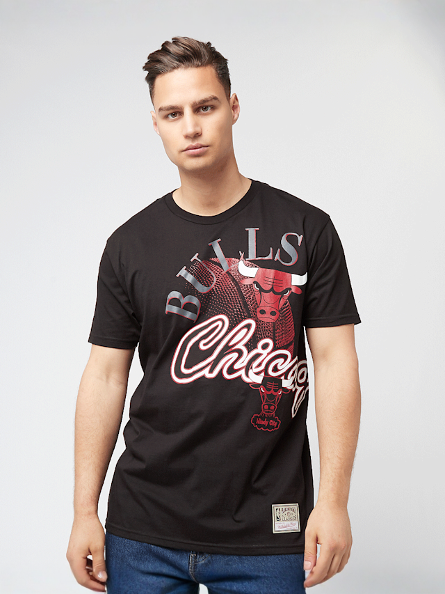 Mitchell & Ness, NBA Maxed Out Tee Chicago Bulls, black, Image 1 of 5