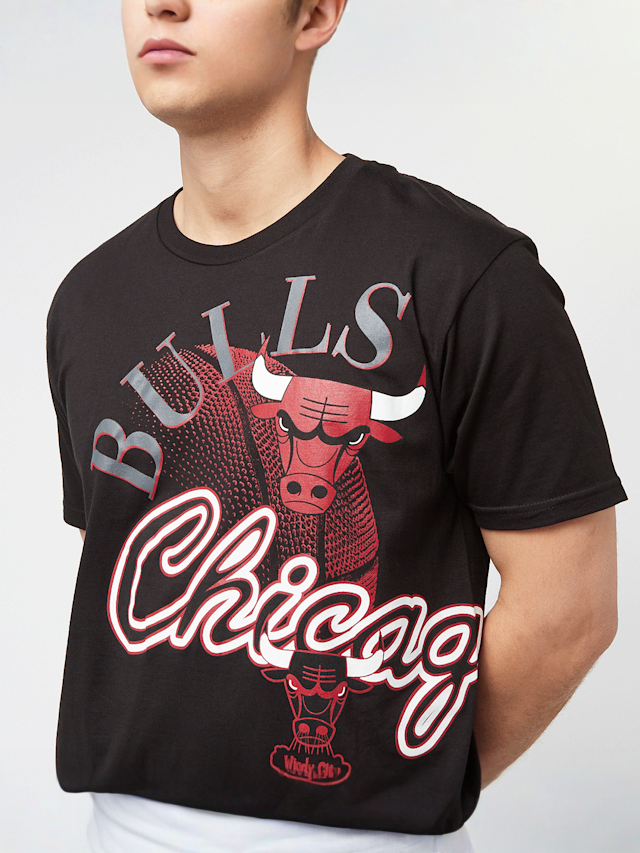 Mitchell & Ness, NBA Maxed Out Tee Chicago Bulls, black, Image 3 of 5