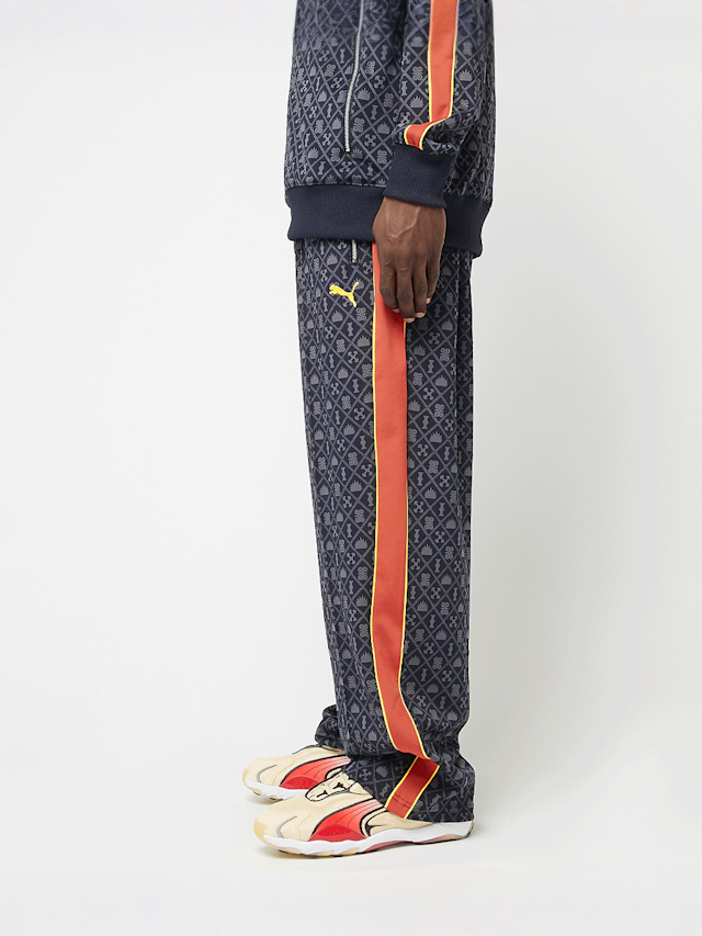 PUMA, T7 Road To Unity All Over Print Relaxed Straight TP DK, blue, Image 4 of 6