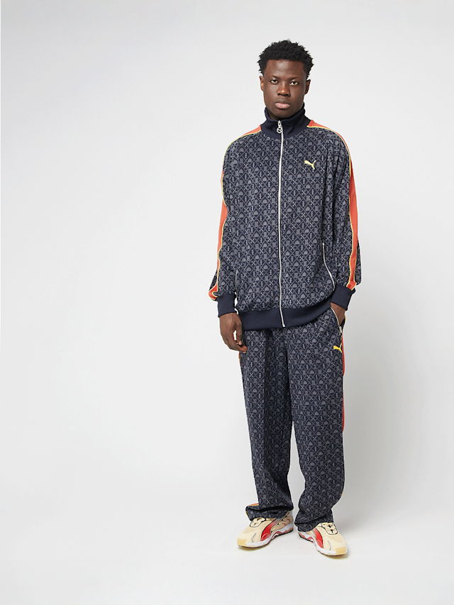 PUMA, T7 Road To Unity All Over Print Relaxed Straight TP DK, blue, Image 6 of 6
