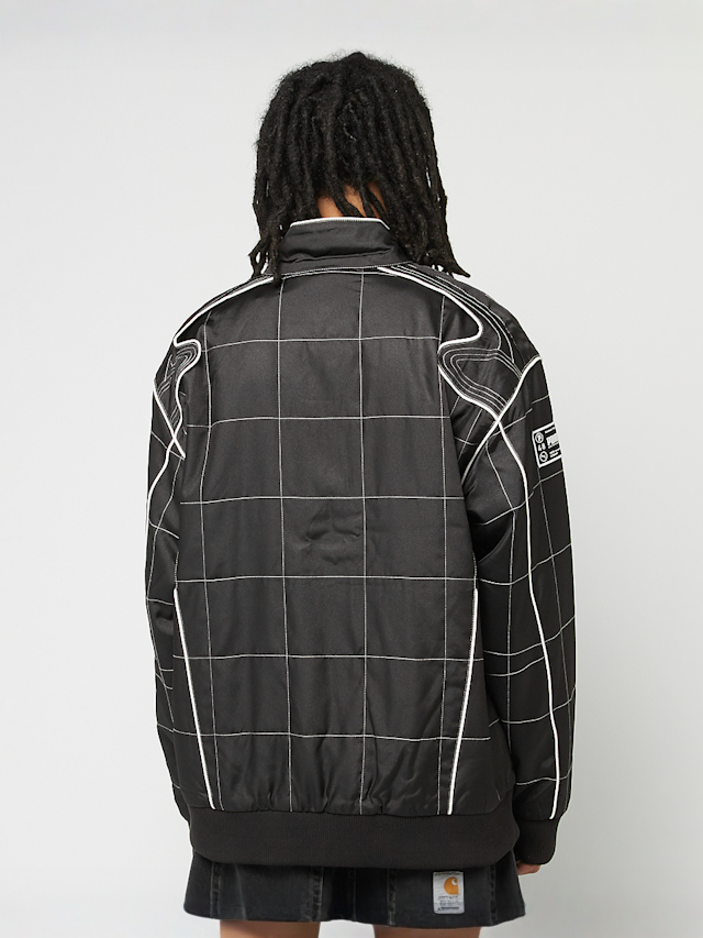 PUMA, Archive Seasonal Relaxed Racer Jacket, black, Image 2 of 7