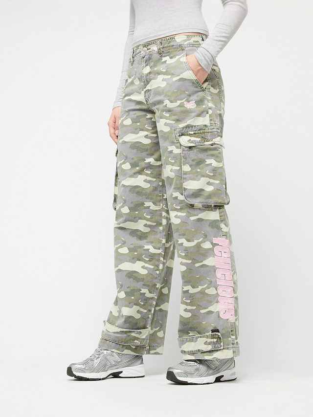 Felicious, Camouflage Cargo Pants, camouflage, Image 1 of 8