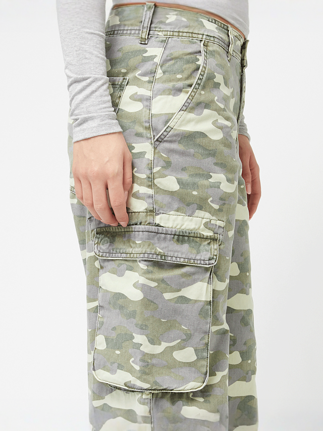 Felicious, Camouflage Cargo Pants, camouflage, Image 6 of 8