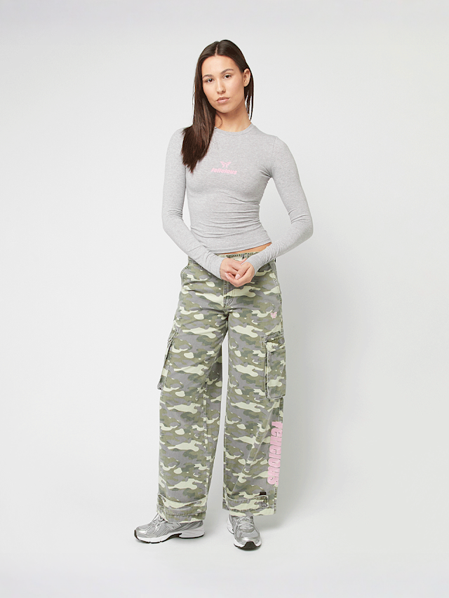 Felicious, Camouflage Cargo Pants, camouflage, Image 8 of 8
