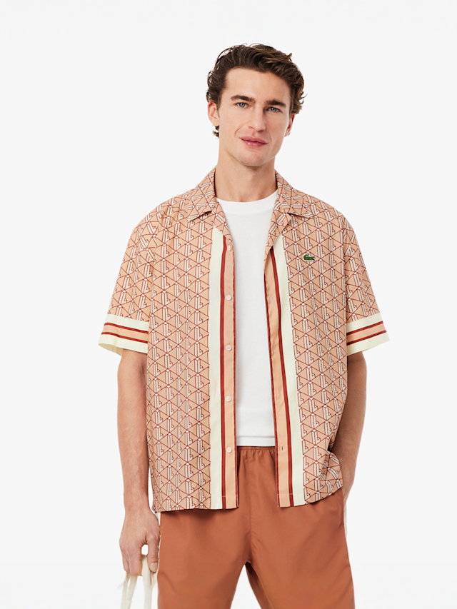 Lacoste, Oberhemd, beige, Image 1 of 4
