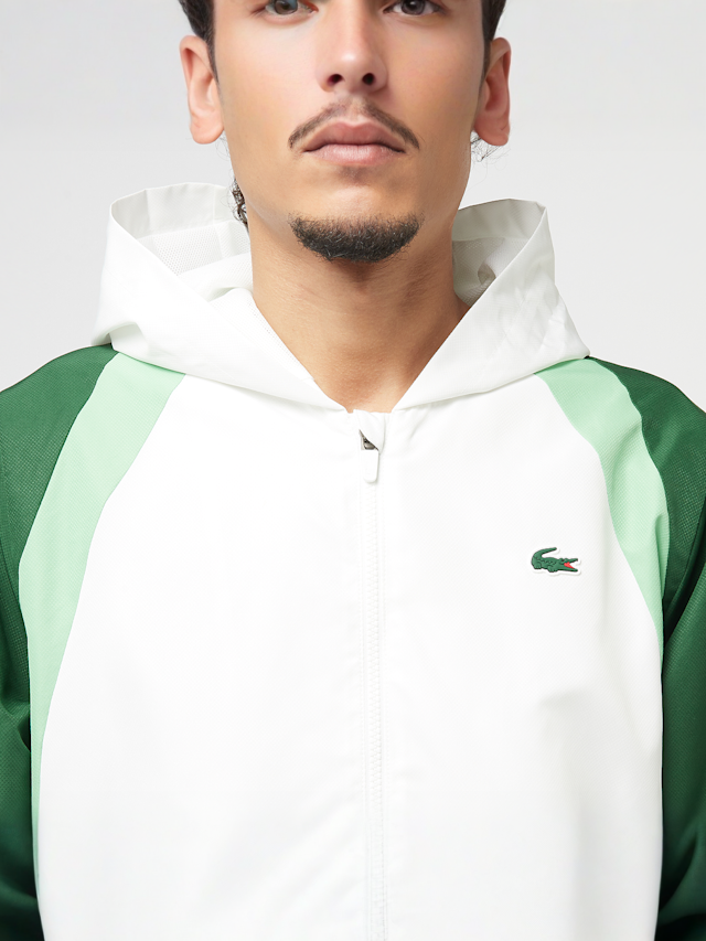Lacoste, Trainingsanzug, white, Image 4 of 9