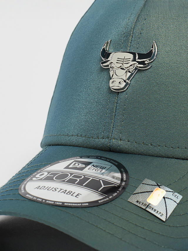 New Era, 9FORTY NBA Tech Chicago Bulls, green, Image 3 of 4