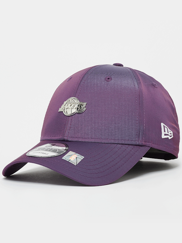 New Era, 9FORTY NBA Tech Los Angeles Lakers, purple, Image 1 of 4
