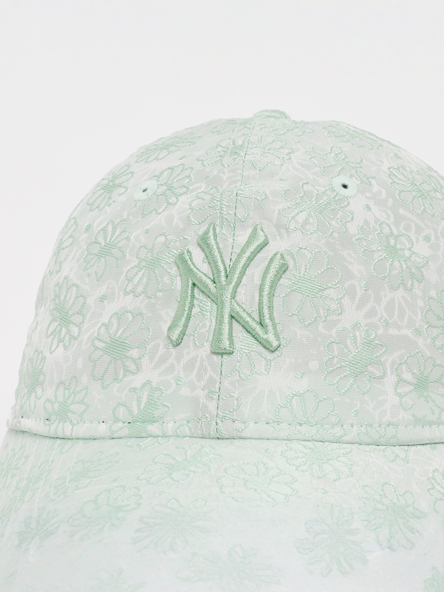 New Era, Female 9Twenty Floral New York Yankees, green, Image 4 of 4