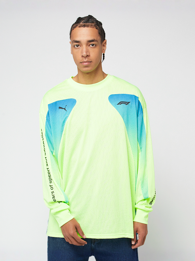 PUMA, F1 Oversized Longsleeve Tee, green, Image 1 of 7