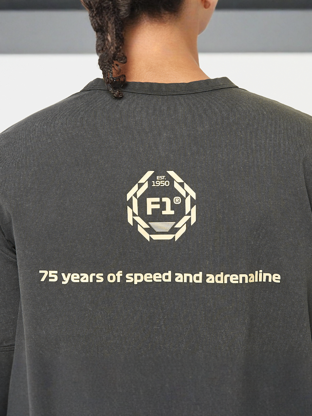 PUMA, F1 Graphic Ringer Tee, grey, Image 6 of 7
