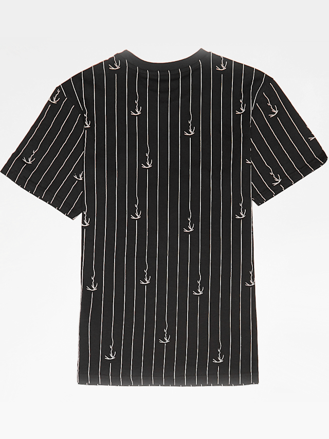 Karl Kani, Signature  Pinstripe Oversized Tee Junior, black, Image 2 of 3