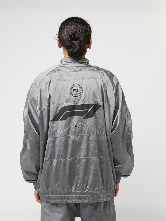 PUMA, F1 T7 Oversized Track Jacket, silver, Image 2 of 8