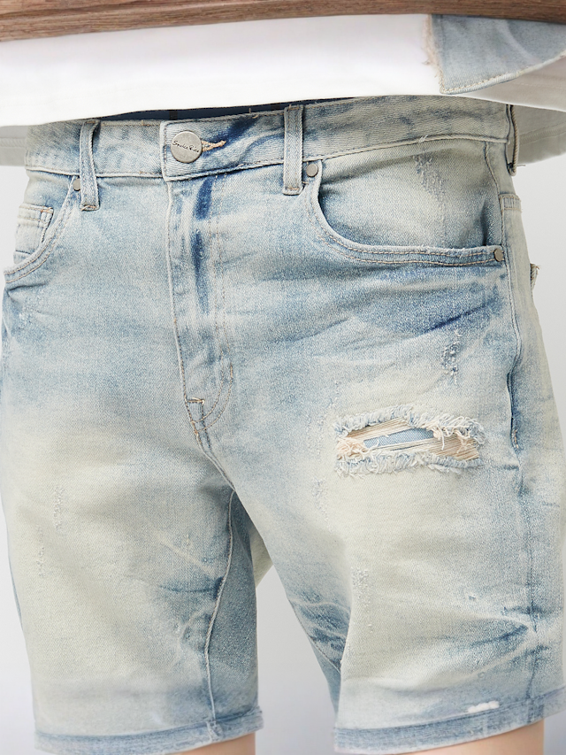 Smoke Rise, Wave Effect Jeans, blue, Image 3 of 6