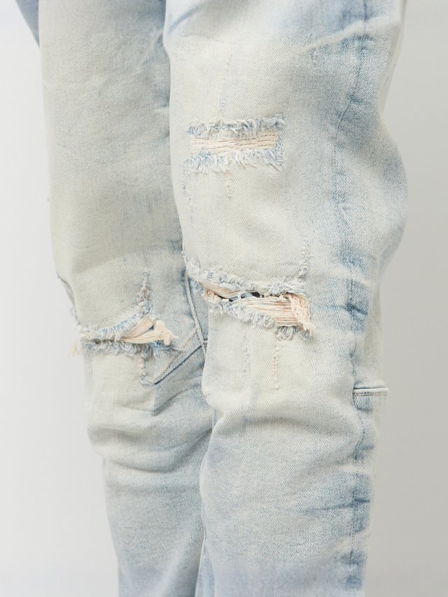 Smoke Rise, Wave Effect Jeans, blue, Image 4 of 6
