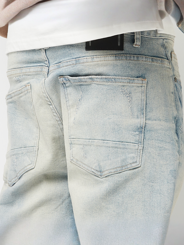 Smoke Rise, Wave Effect Jeans, blue, Image 5 of 6