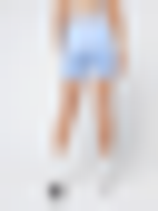 New Balance, Harmony High Rise Short 6", blue, Image 2 of 4