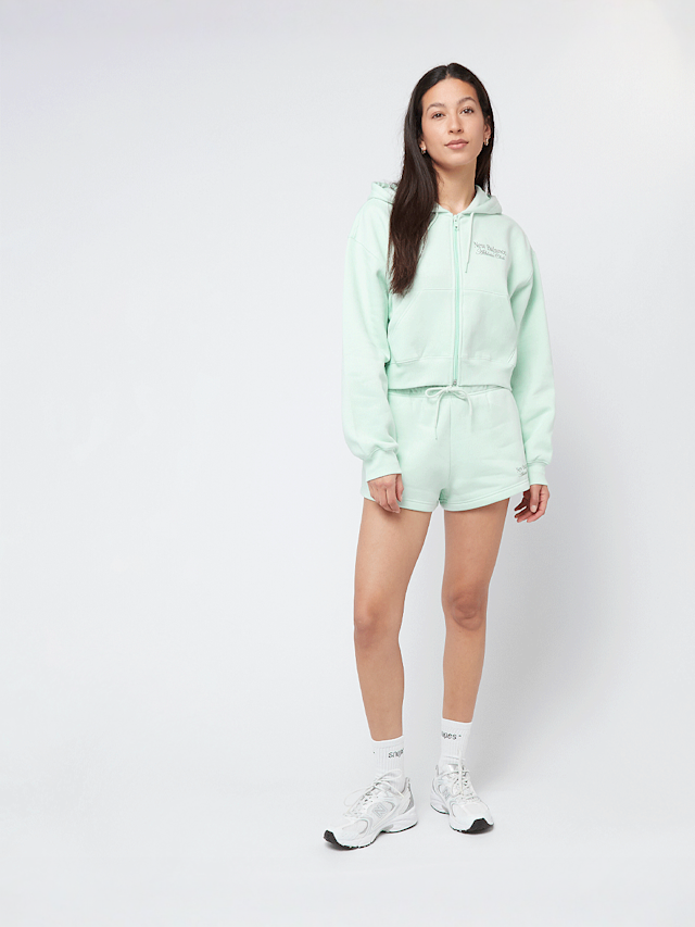 New Balance, Linear Fleece Short, green, Image 5 of 5