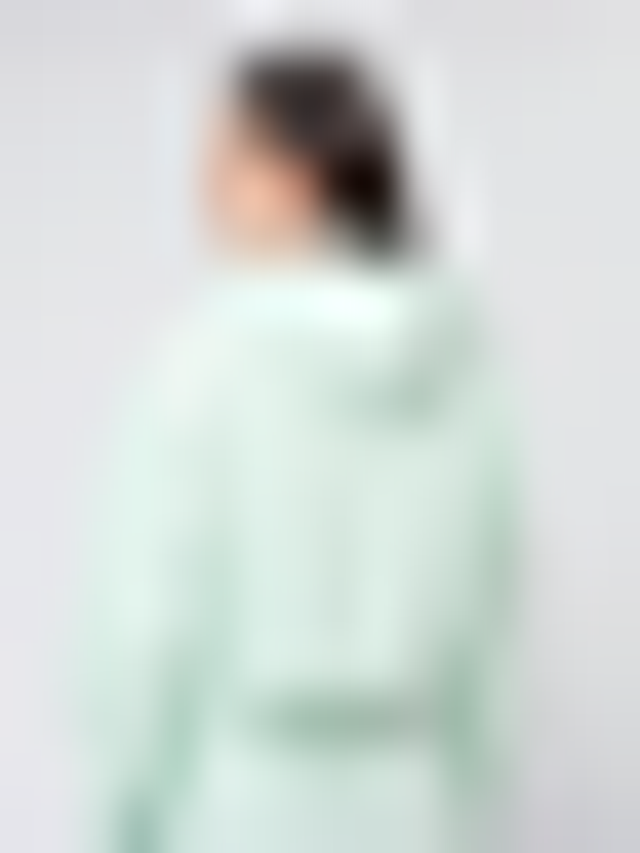 New Balance, Waist Length Full Zip Hoodie, green, Image 2 of 4