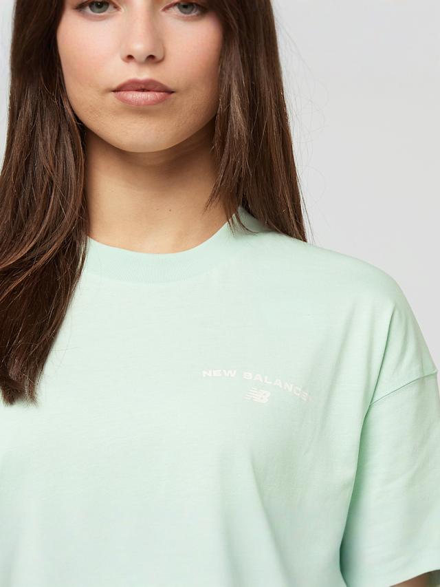 New Balance, Reimagined Oversized T-Shirt, green, Image 3 of 4