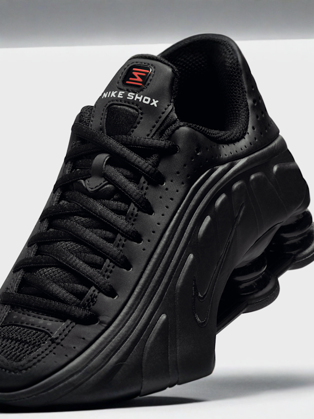 Nike, Shox R4 (GS), black, Image 6 of 8