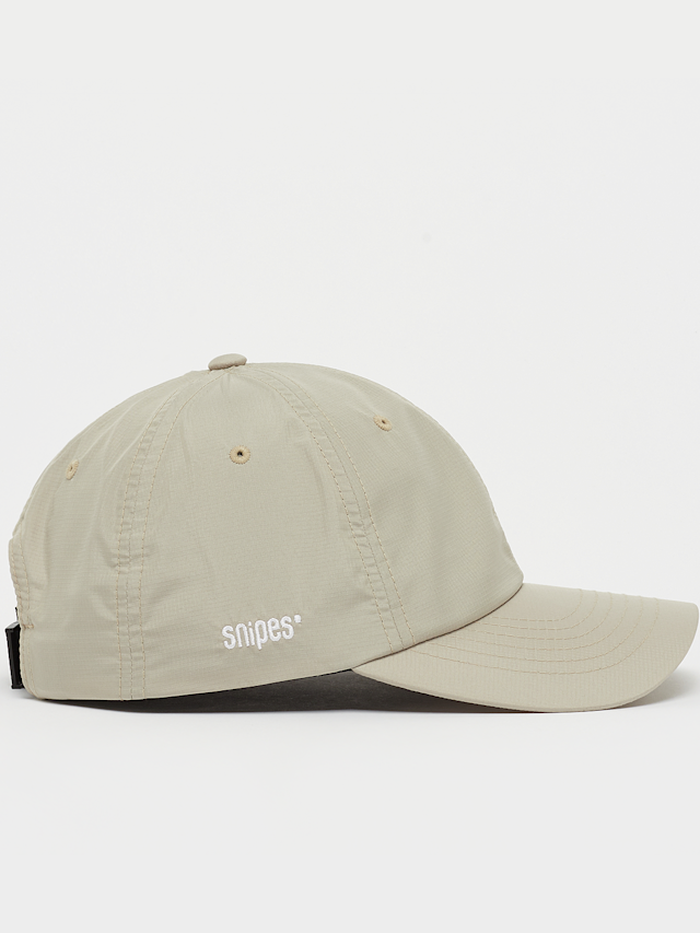 SNIPES, Basic Logo Ripstop Baseball Cap, beige, Image 2 of 5