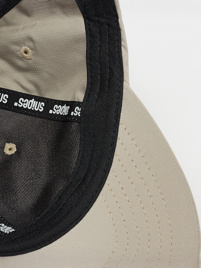 SNIPES, Basic Logo Ripstop Baseball Cap, beige, Image 4 of 5
