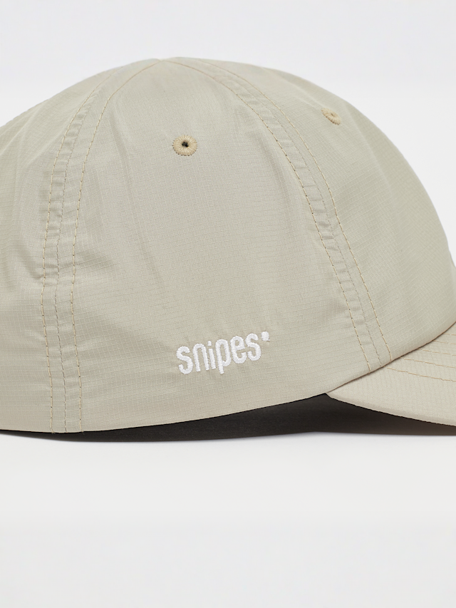 SNIPES, Basic Logo Ripstop Baseball Cap, beige, Image 5 of 5