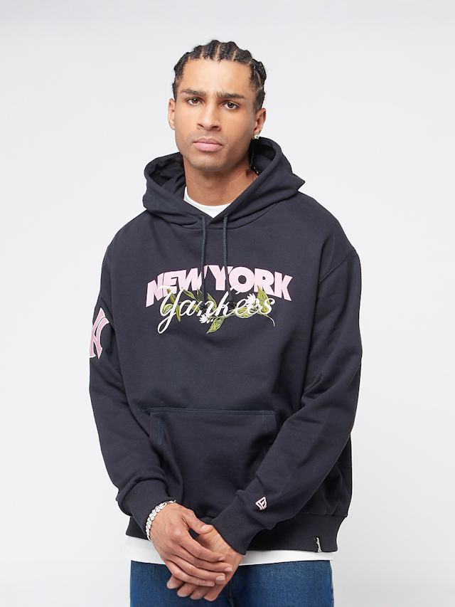 New Era, MLB Floral Graphic Hoodie New York Yankees, blue, Image 1 of 6