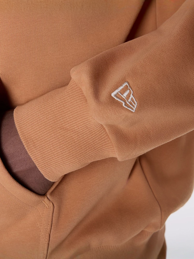 New Era, MLB League Essential Oversized Hoodie Los Angeles Dodgers, beige, Image 4 of 6