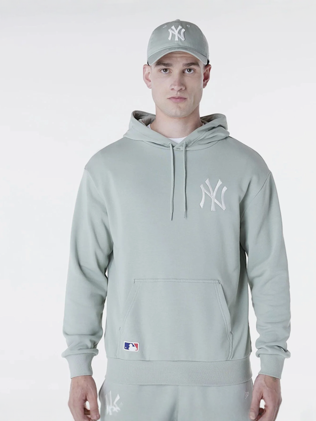 New Era, MLB League Essential Oversized Hoodie New York Yankees, green, Image 1 of 6