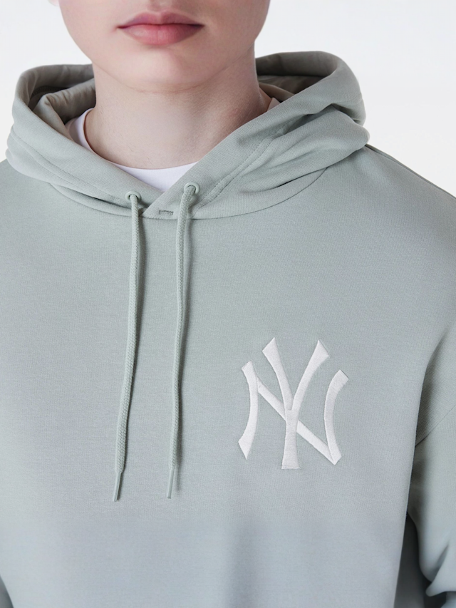 New Era, MLB League Essential Oversized Hoodie New York Yankees, green, Image 3 of 6