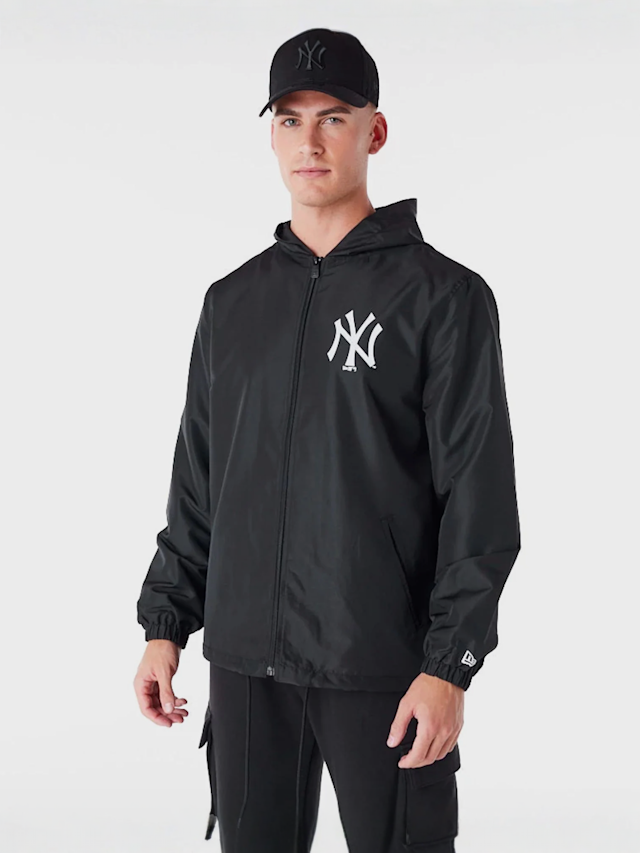 New Era, MLB Coaches' Jacket New York Yankees, black, Image 1 of 4